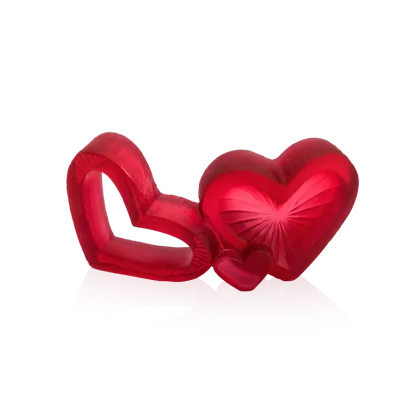 Zdjęcie Piękne kryształowe walentynkowe serce – firma Daum