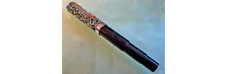 obrazek 3 Złote Szykowne Pióro Kulkowe The Brain Montegrappa