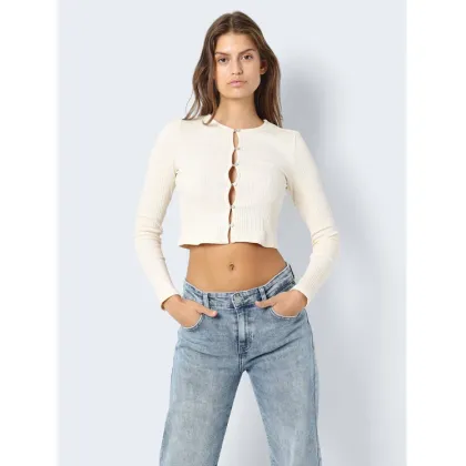 Zdjęcie Noisy May Bluzka Cortina 27028966 Biały Slim Fit