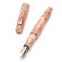 Zdjęcie Zjawiskowe pióro wieczne Leonardo ze stalówką z różowego złota ,,Momento zero Angel Skin (gold nib)