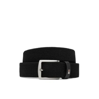 Zdjęcie Tommy Hilfiger Pasek Męski Denton Elastic 3.5 AM0AM13354 Czarny