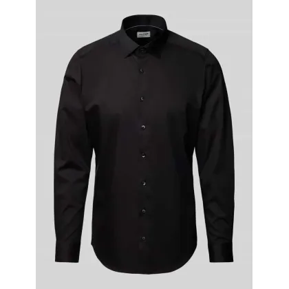 Zdjęcie Koszula biznesowa o kroju slim fit z kołnierzykiem typu kent