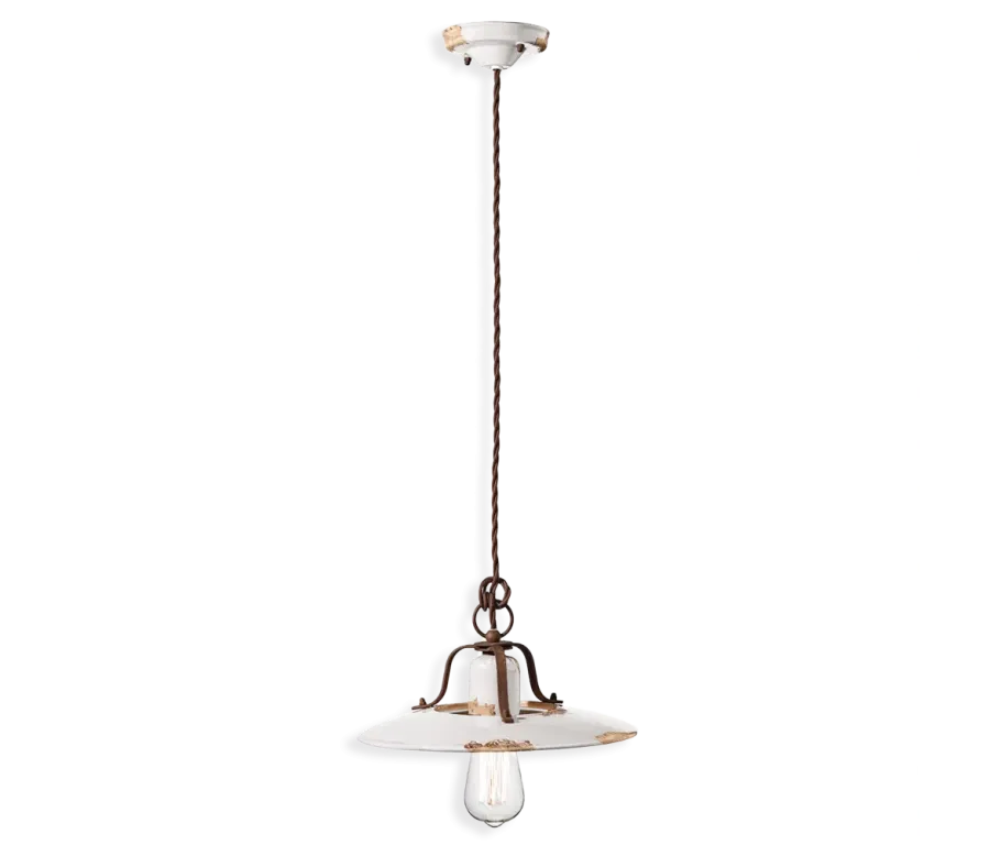 obrazek 2 Wyjątkowa włoska lampa wisząca retro