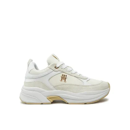 Zdjęcie Tommy Hilfiger Sneakersy Th Chunky Feminine Runner FW0FW08616 Écru
