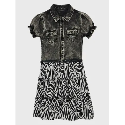 Zdjęcie Guess Sukienka codzienna J3RK47 D4IC0 Czarny Regular Fit