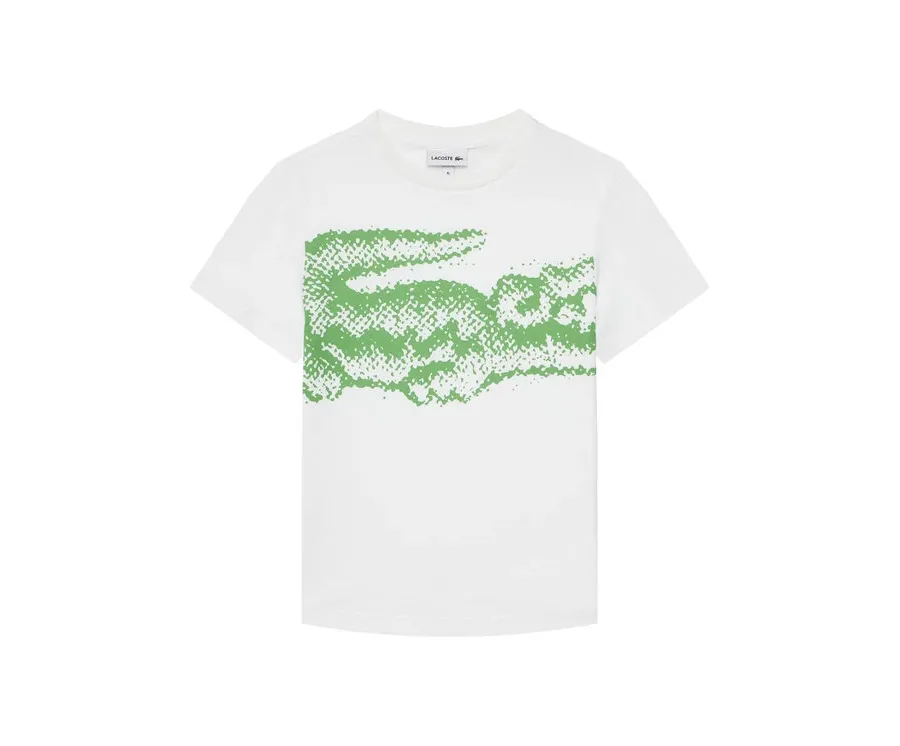 obrazek 1 Lacoste T-Shirt TJ8460 Biały Regular Fit