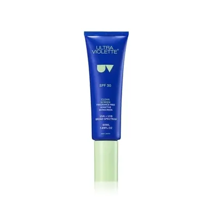 Zdjęcie Ultra Violette Clean Screen SPF 30 Krem do opalania 50 ml