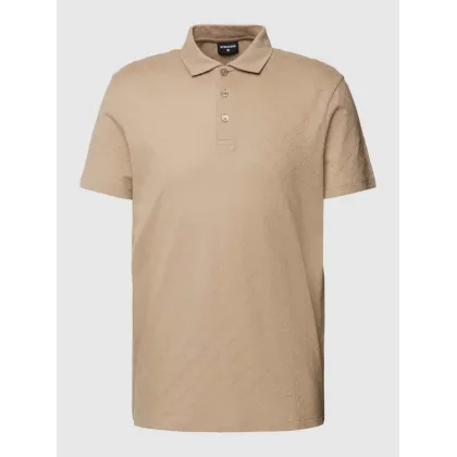 Zdjęcie Koszulka polo z fakturowanym wzorem model ‘Fadu’