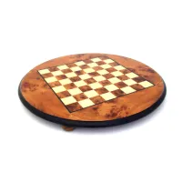 Picture Large wooden chess board