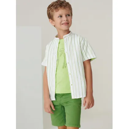 Zdjęcie Mayoral Szorty materiałowe 3235 Zielony Regular Fit