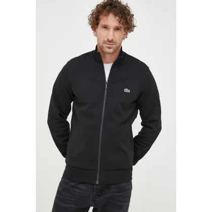 Zdjęcie Lacoste bluza męska kolor czarny gładka SH9622-031