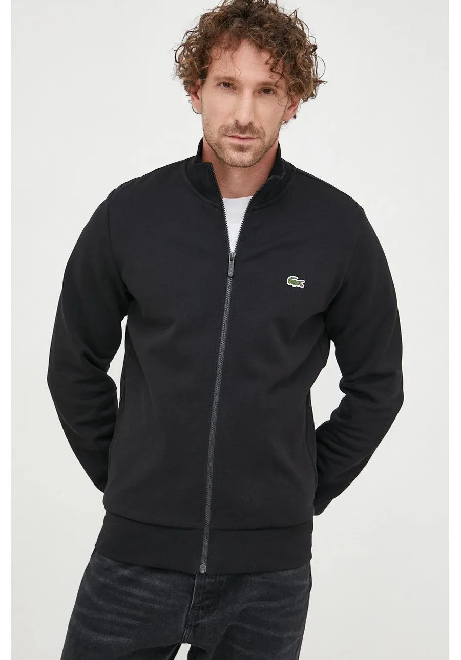 obrazek 1 Lacoste bluza męska kolor czarny gładka SH9622-031