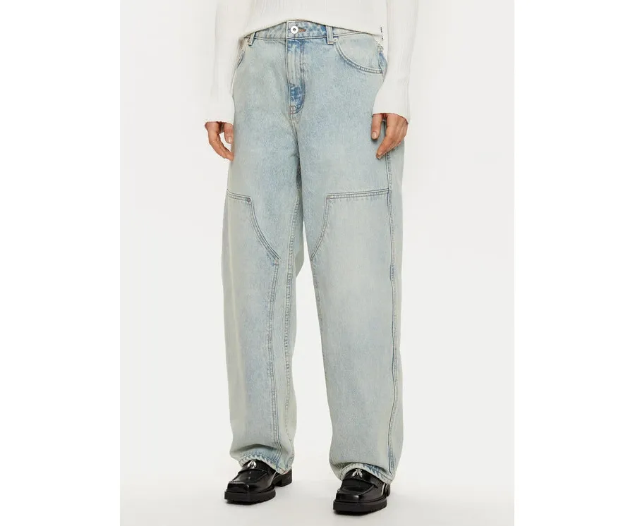 obrazek 1 HUGO Jeansy Getara_2_B 50531711 Niebieski Baggy Fit
