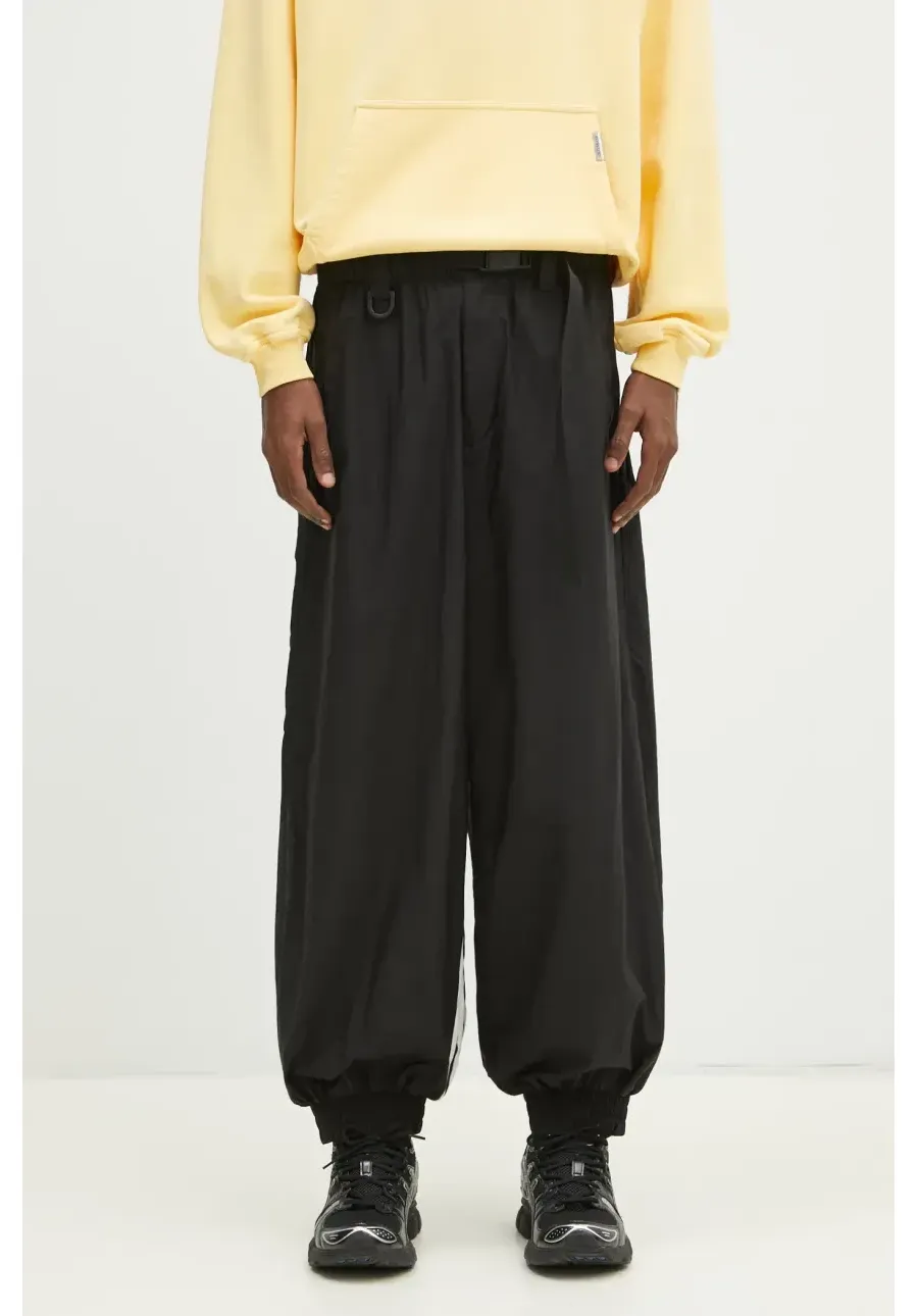 obrazek 1 Y-3 spodnie dresowe 3-Stripes Nylon Pants męskie kolor czarny gładkie JD5998