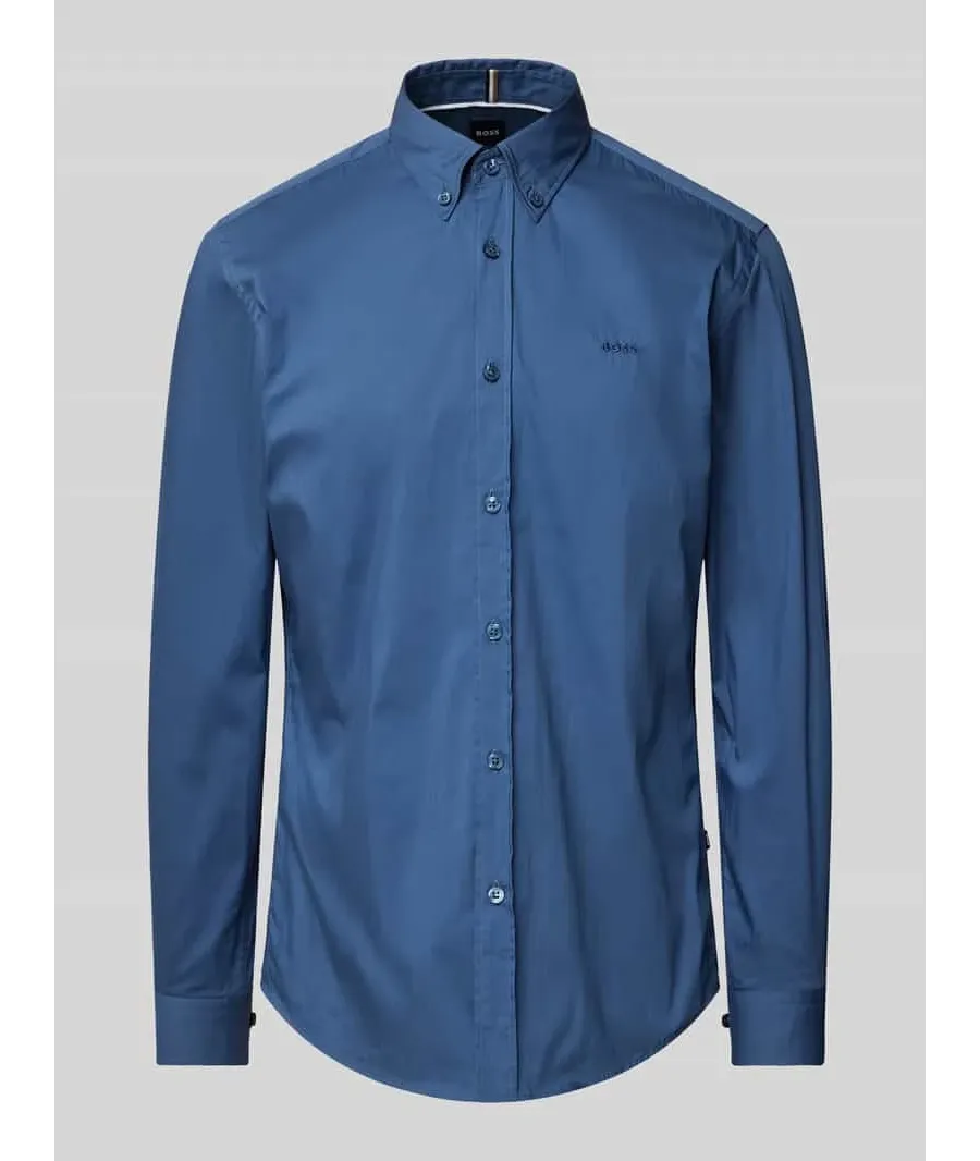 obrazek 1 Koszula biznesowa o kroju slim fit z kołnierzykiem typu kent model ‘Roan’