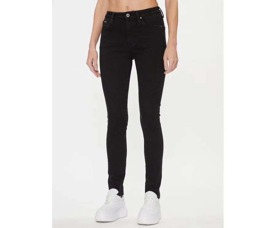 obrazek 1 Pepe Jeans Jeansy PL204584XG6 Czarny Skinny Fit