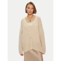 Zdjęcie Weekend Max Mara Kardigan 2425346011 Écru Regular Fit