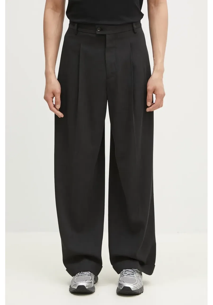 obrazek 1 Kenzo spodnie męskie kolor czarny proste FF55PA3679RI.99