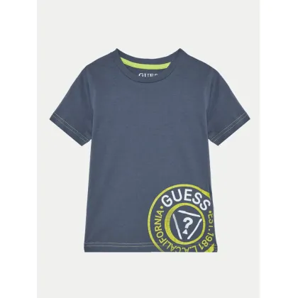 Zdjęcie Guess T-Shirt N5RI15 K8HM4 Granatowy Regular Fit