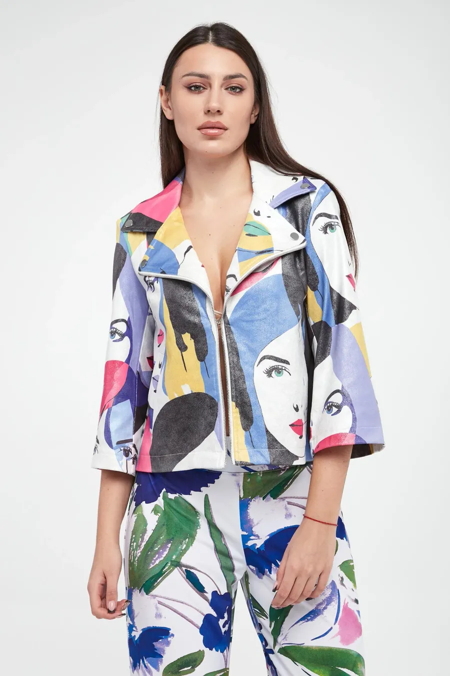 obrazek 1 Kurtka damska ramoneska JOSEPH RIBKOFF Joseph Ribkoff