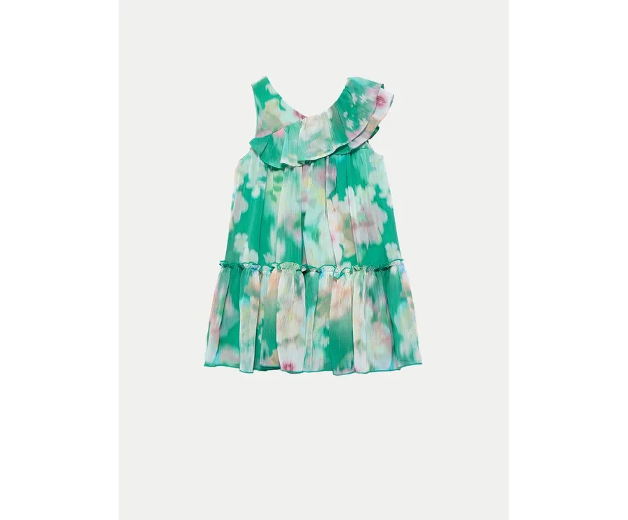 obrazek 1 Abel & Lula Sukienka elegancka 5043 Zielony Regular Fit