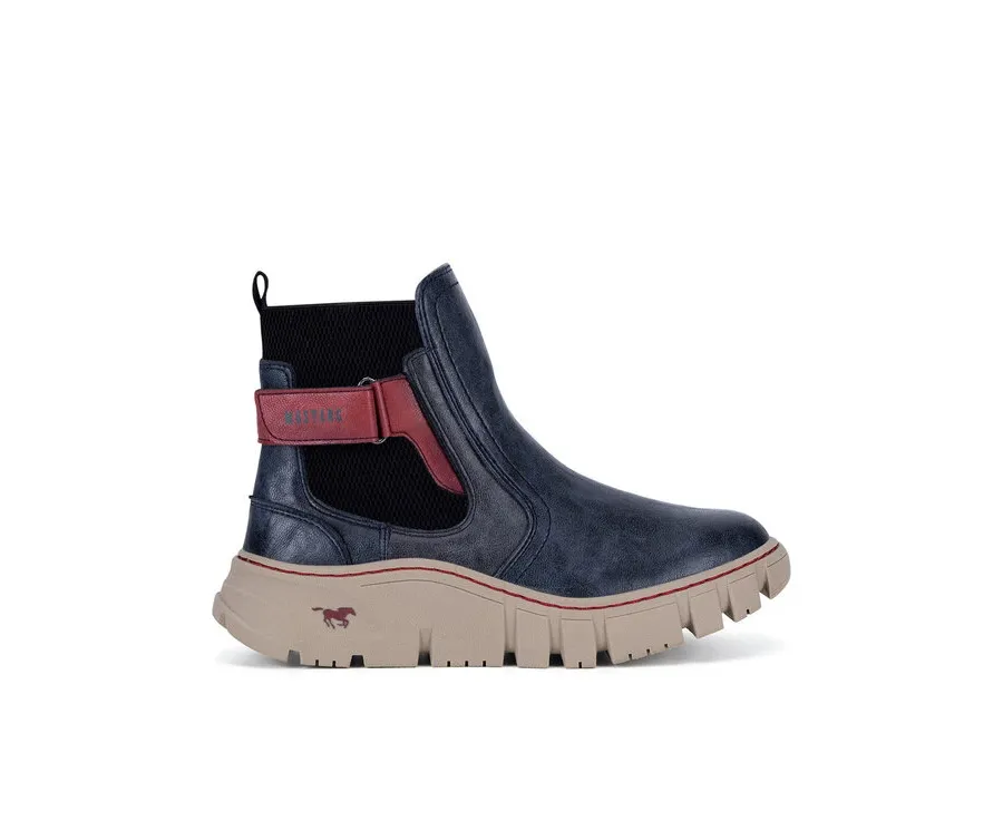obrazek 1 Mustang Botki 1499-603-820 Granatowy