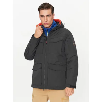 Zdjęcie Napapijri Kurtka przejściowa 20-22 Field NP0A4HEK Czarny Regular Fit