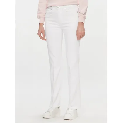 Zdjęcie Tommy Hilfiger Jeansy Bootcut WW0WW41304 Biały Regular Fit