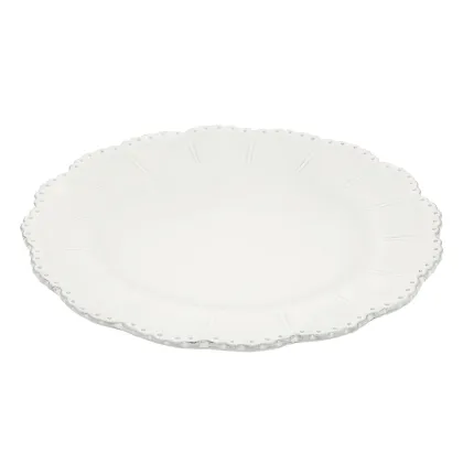 Zdjęcie Włoski duży talerz z ceramiki 39 cm - Virginia Casa