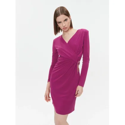 Zdjęcie Fracomina Sukienka koktajlowa FQ23WD1007W62601 Różowy Slim Fit