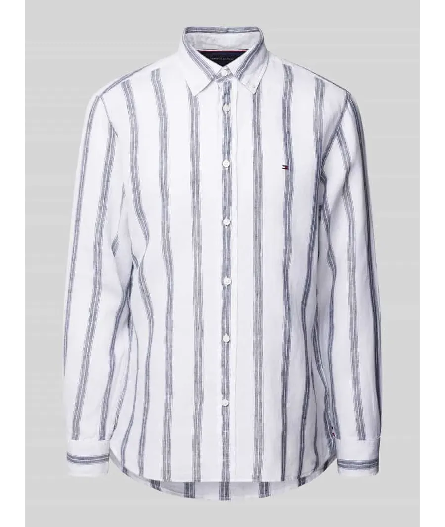 obrazek 1 Koszula casualowa o kroju regular fit z wzorem w paski