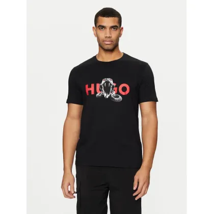 Zdjęcie HUGO T-Shirt Deyladec 50530607 Czarny Regular Fit