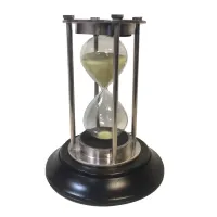 Picture Exclusive hourglass (30 min) in silver - Authentic Models