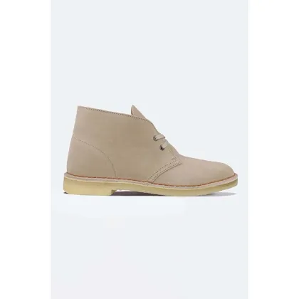 Zdjęcie Clarks Originals trzewiki Desert Boot kolor beżowy 26155527