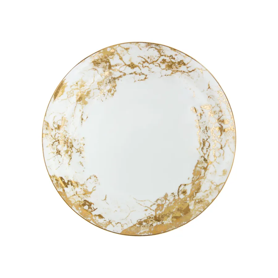 obrazek 1 Porcelanowy talerz obiadowy 28 cm z kolekcji Belle Epoque prosto z Portugalii - Porcel