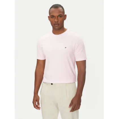 Zdjęcie Tommy Hilfiger T-Shirt Ess Seasonal MW0MW39995 Różowy Regular Fit