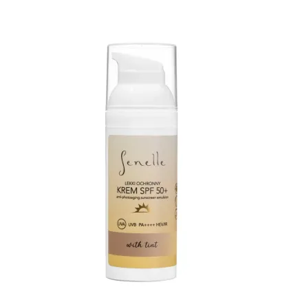 Zdjęcie Senelle Lekki Krem ochronny SPF 50+ z Pigmentem 50 ml