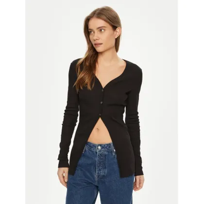 Zdjęcie Calvin Klein Jeans Kardigan J20J224761 Czarny Slim Fit