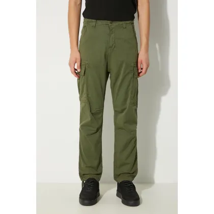 Zdjęcie Alpha Industries spodnie Squad Pant męskie kolor zielony proste 188202