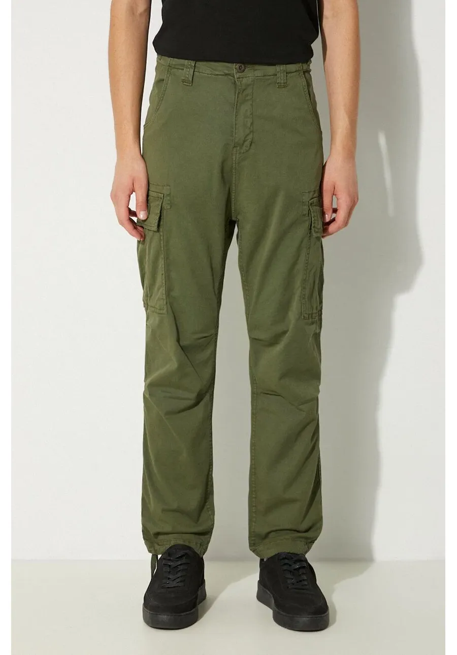 obrazek 1 Alpha Industries spodnie Squad Pant męskie kolor zielony proste 188202