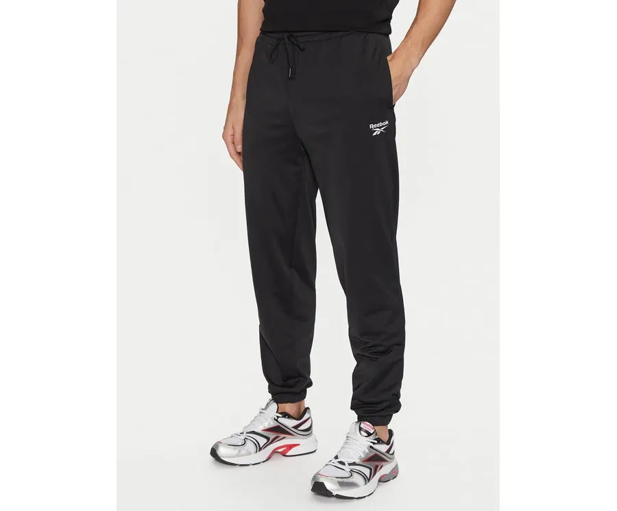 obrazek 1 Reebok Spodnie dresowe Vector 100063237 Czarny Regular Fit