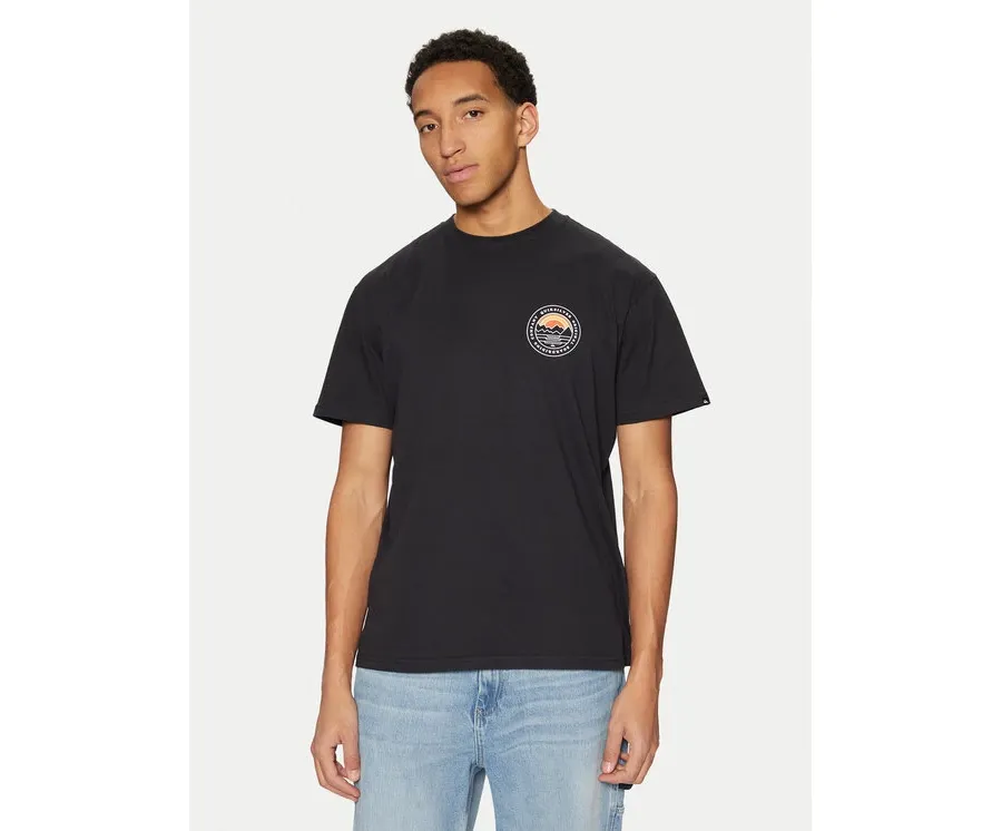 obrazek 1 Quiksilver T-Shirt Landscapes EQYZT07917 Czarny Regular Fit