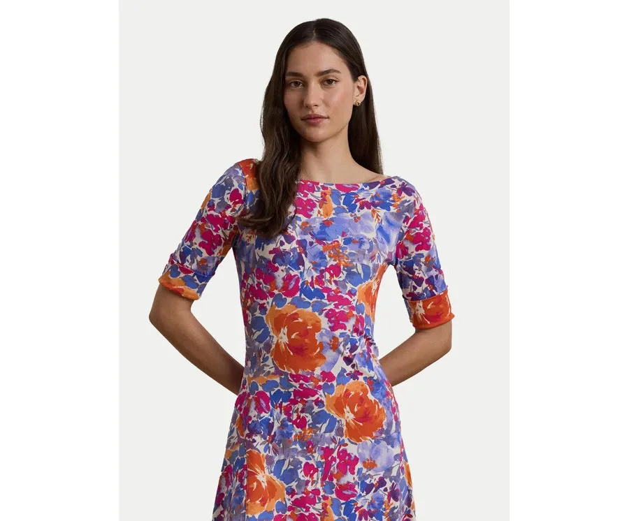 obrazek 1 LAUREN RALPH LAUREN Sukienka codzienna 250972596001 Kolorowy Regular Fit