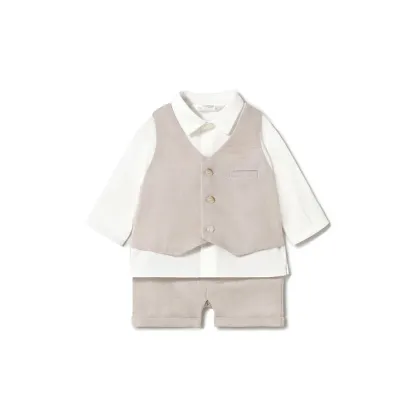 Zdjęcie Mayoral Komplet dziecięcy 1212 Beżowy Regular Fit