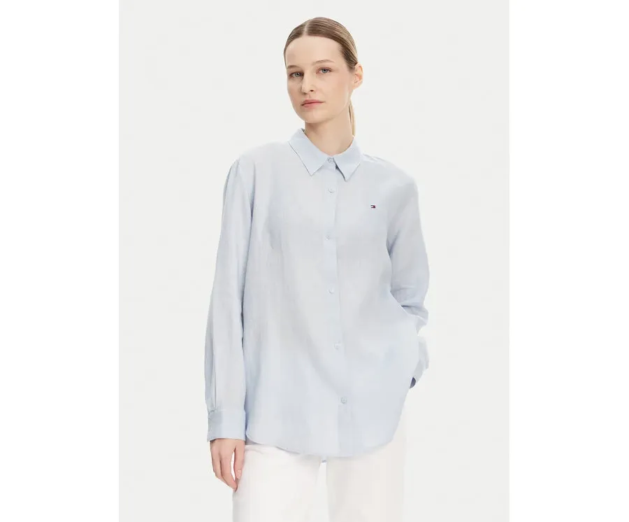 obrazek 1 Tommy Hilfiger Koszula WW0WW44679 Błękitny Regular Fit