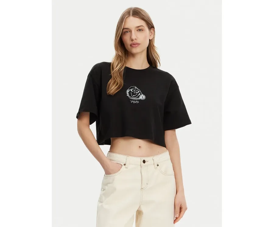 obrazek 1 Vans T-Shirt VN000MC5BLK1 Czarny Regular Fit