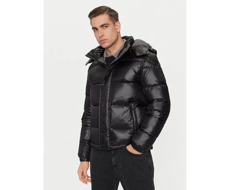 obrazek 1 La Martina Kurtka puchowa ZMO021 PA067 Czarny Regular Fit