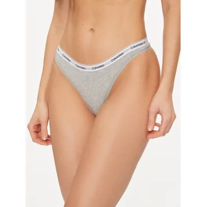 Zdjęcie Calvin Klein Underwear Stringi 000QD5043E Szary