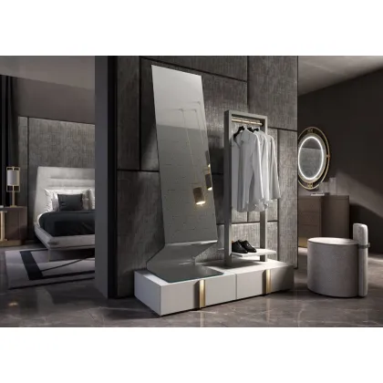 Zdjęcie Nowoczesny wolnostojący wieszak na ubrania