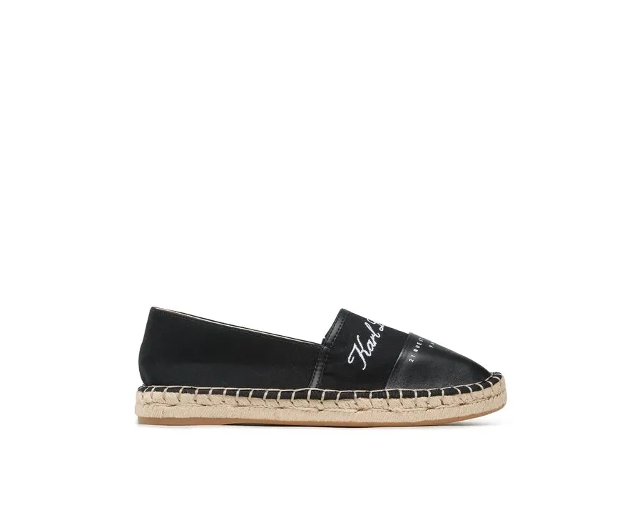 obrazek 1 KARL LAGERFELD Espadryle KL80123 Czarny